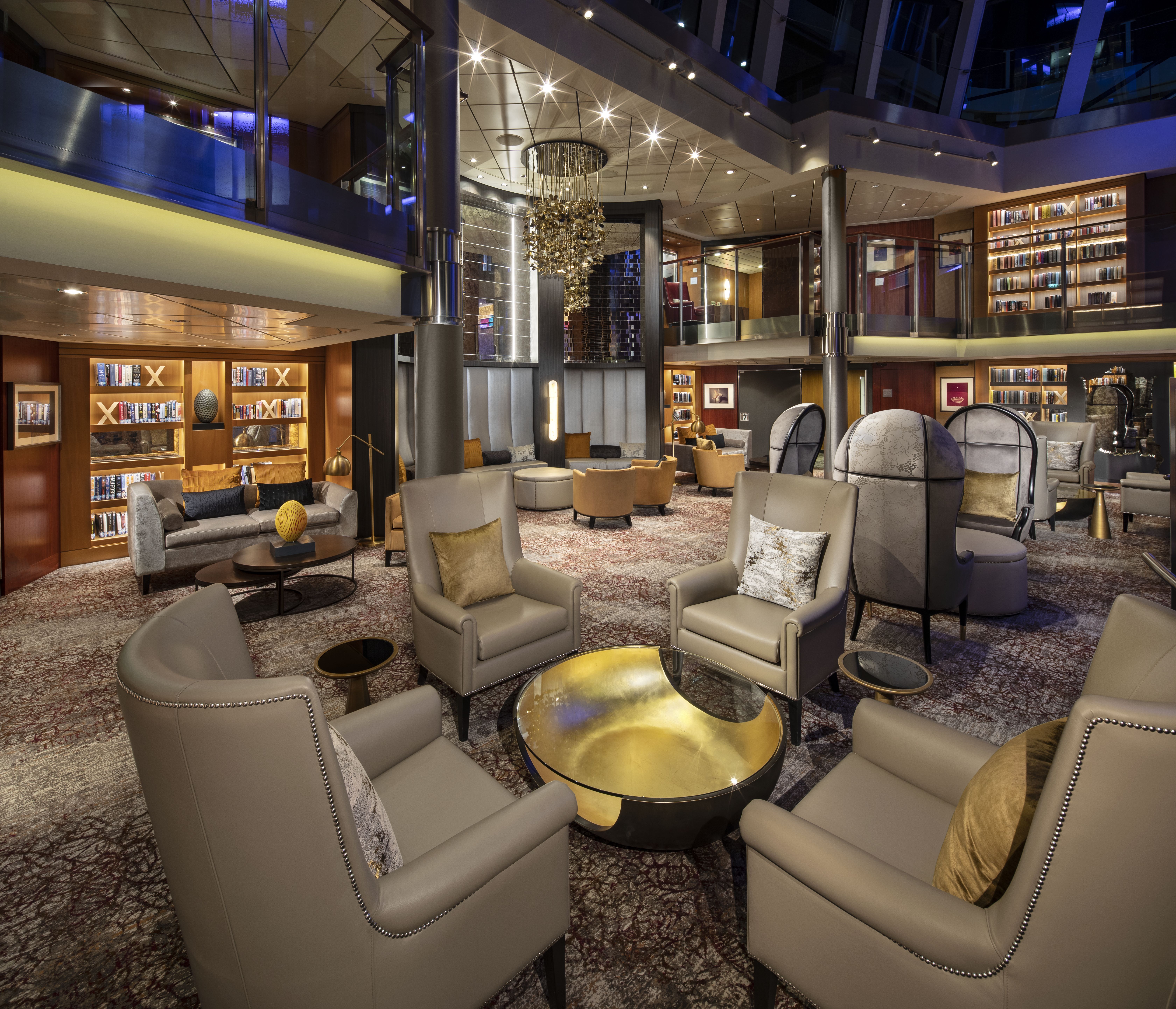Celebrity Silhouette - Library